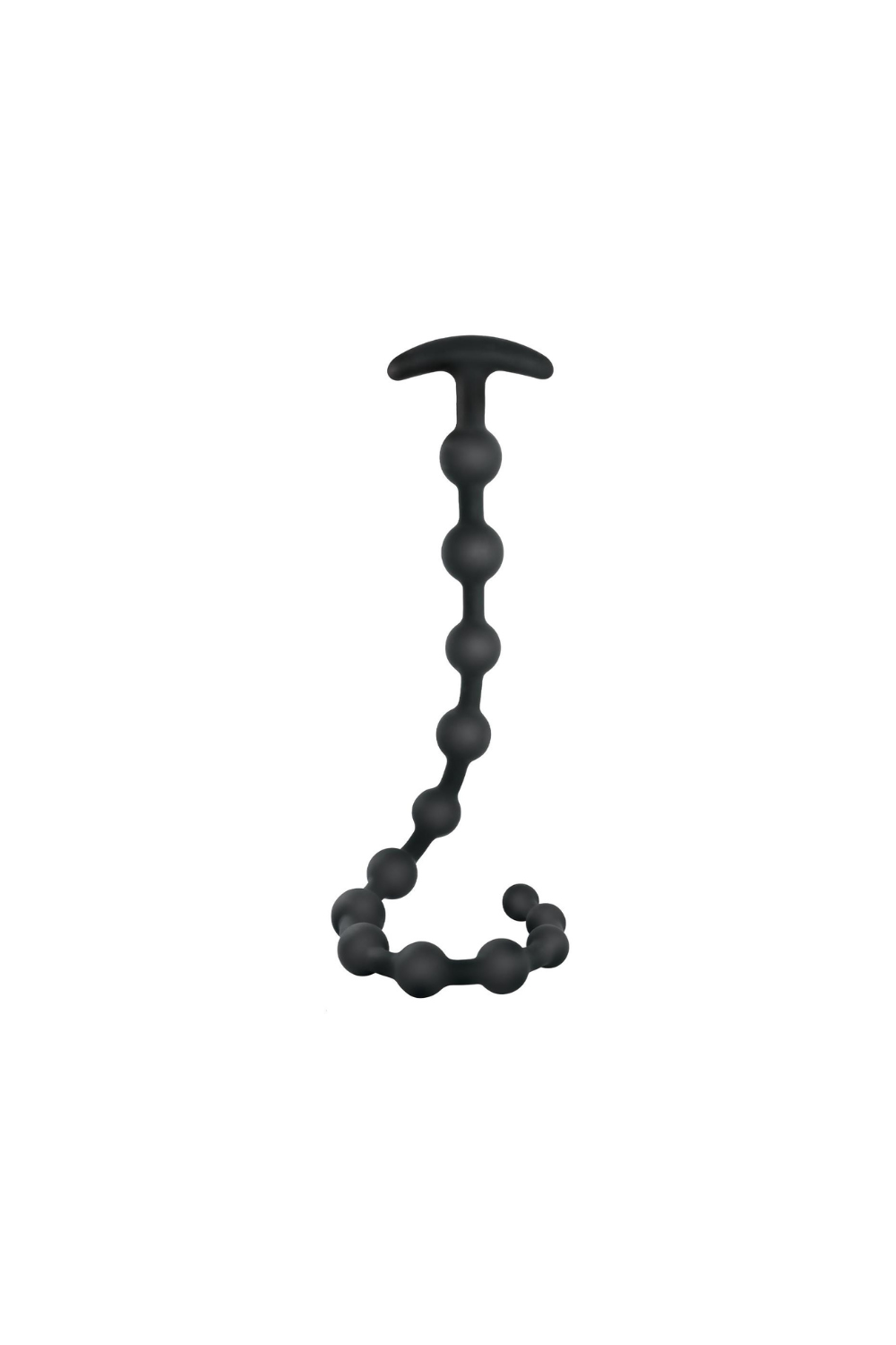 Gerippte Silikon Analperlen 48,2 cm