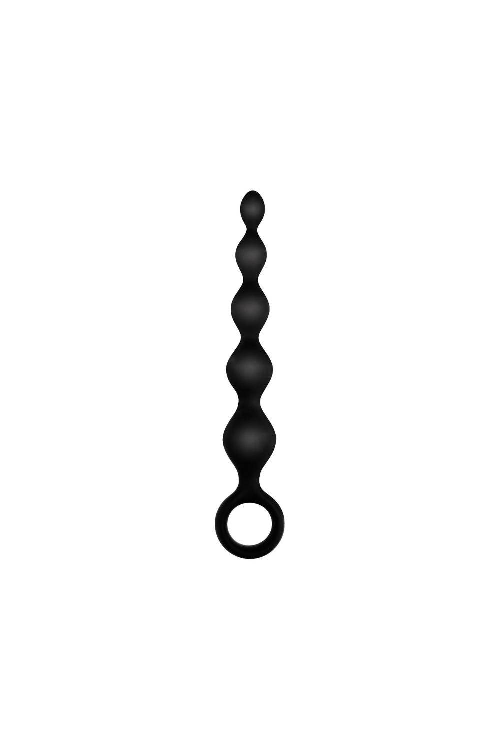 Gerippte Silikon-Analperlen 16,7cm