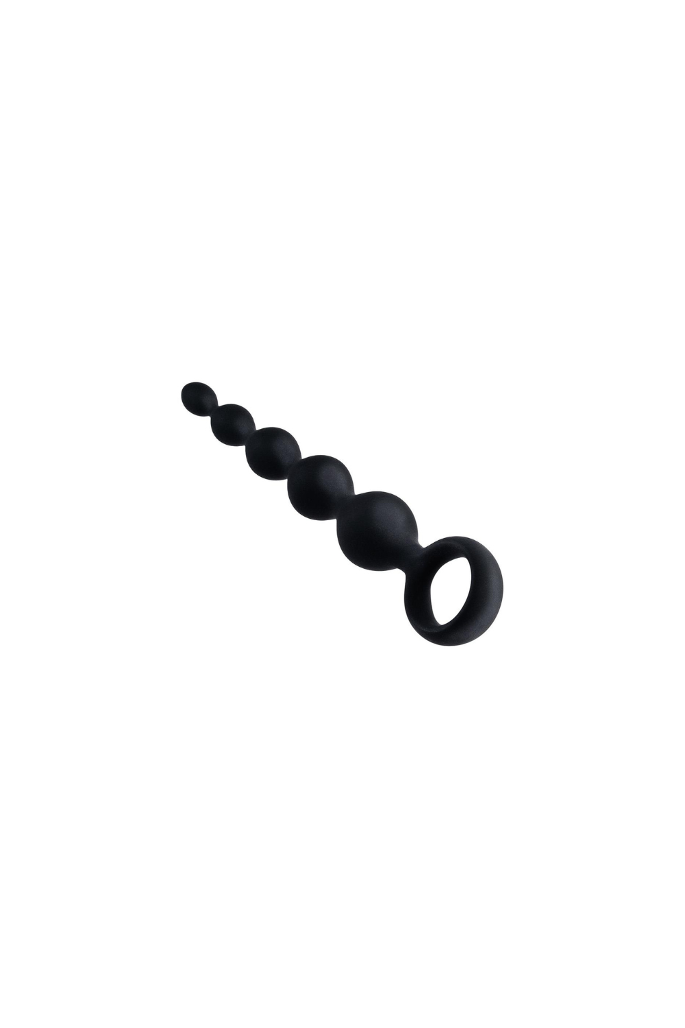 Gerippte Silikon-Analperlen 16,7cm