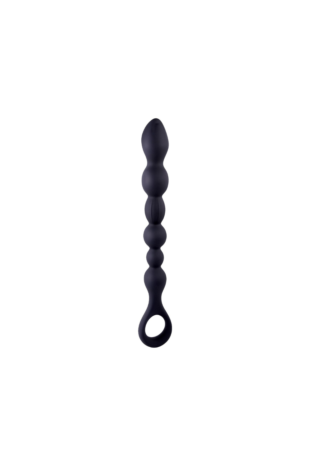 Gerippte Silikon Analperlen 25,4 cm