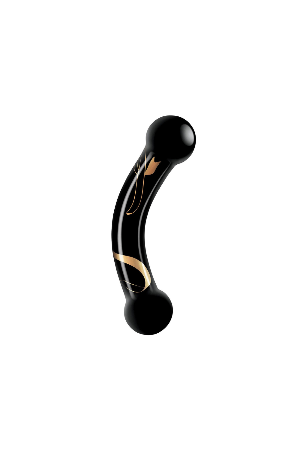 Handgeblasener Doppelseitiger Glas Dildo 14cm