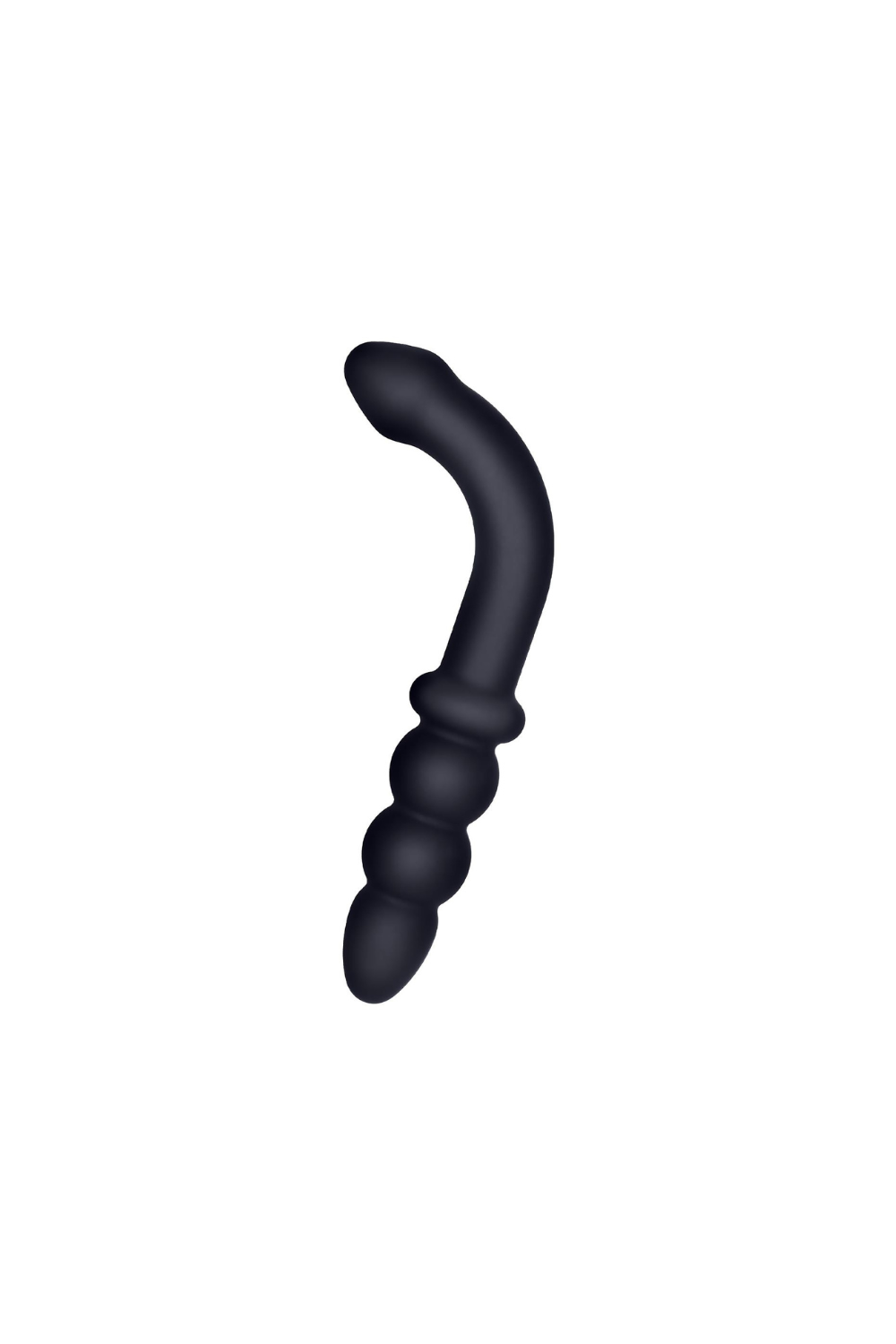Silicone Double Headed Plug Black 16,5cm