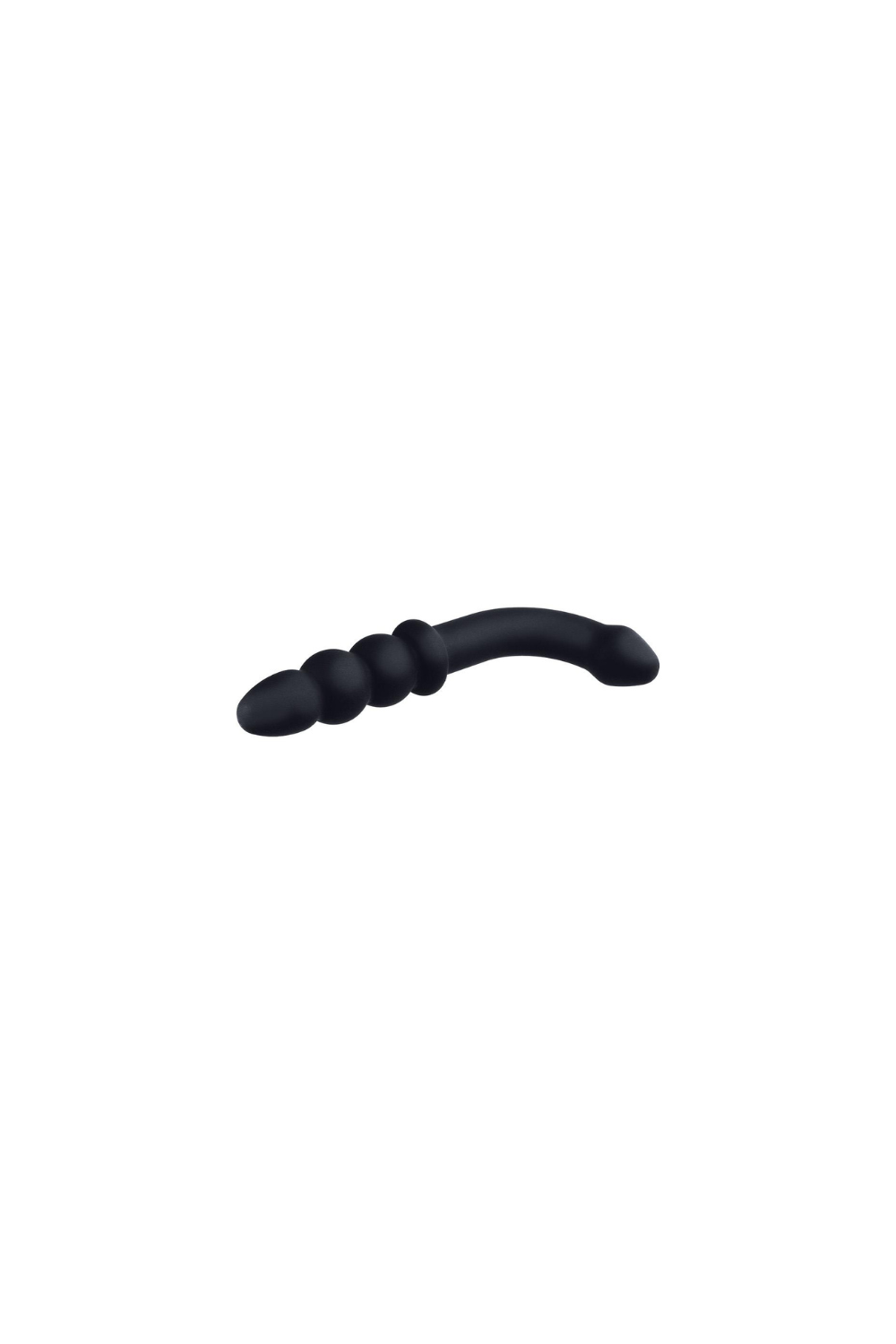 Silicone Double Headed Plug Black 16,5cm