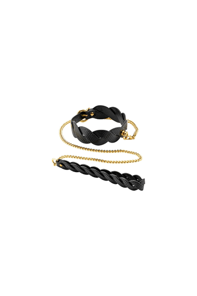 Lunar Braided Leash & Halsband Set