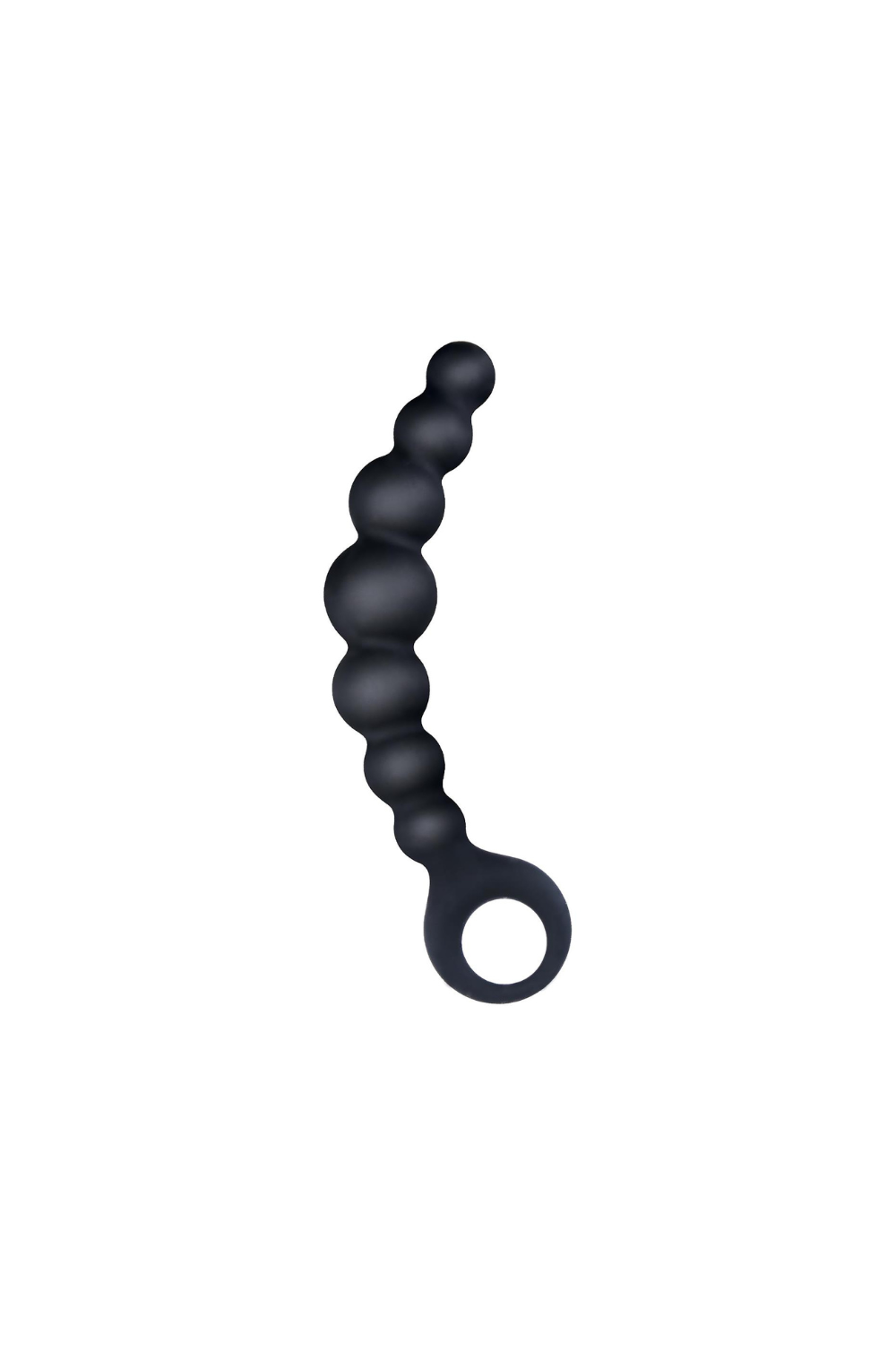 Gerippte Silikon Analperlen 17.8cm