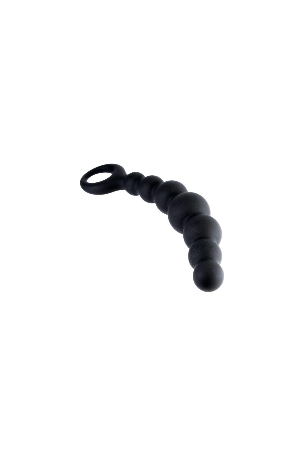 Gerippte Silikon Analperlen 17.8cm