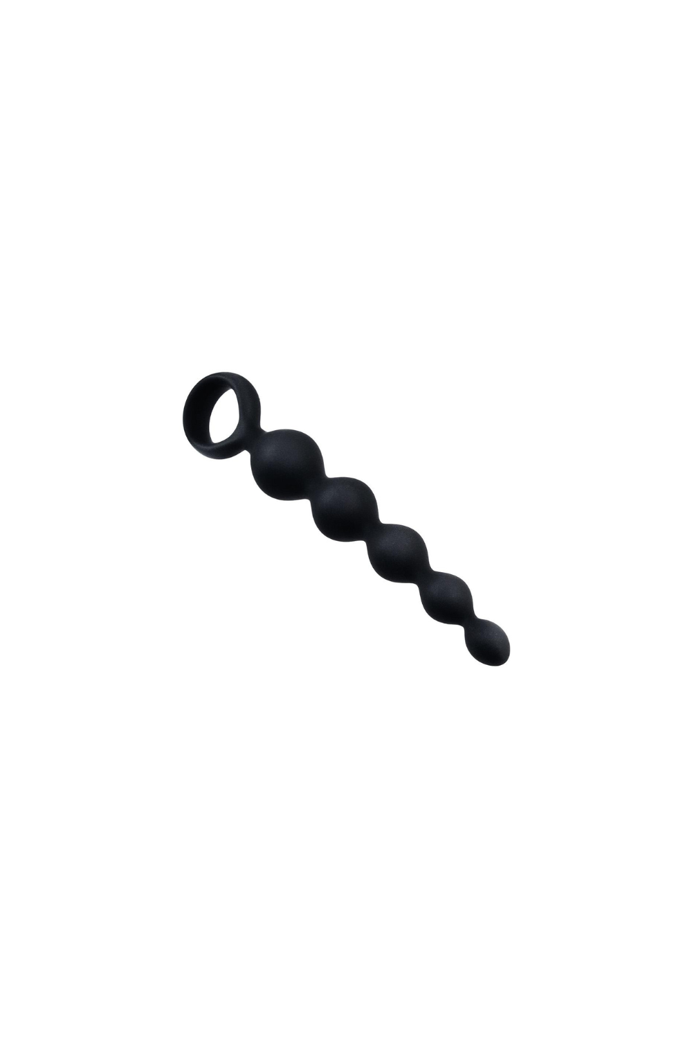 Gerippte Silikon-Analperlen 16,7cm