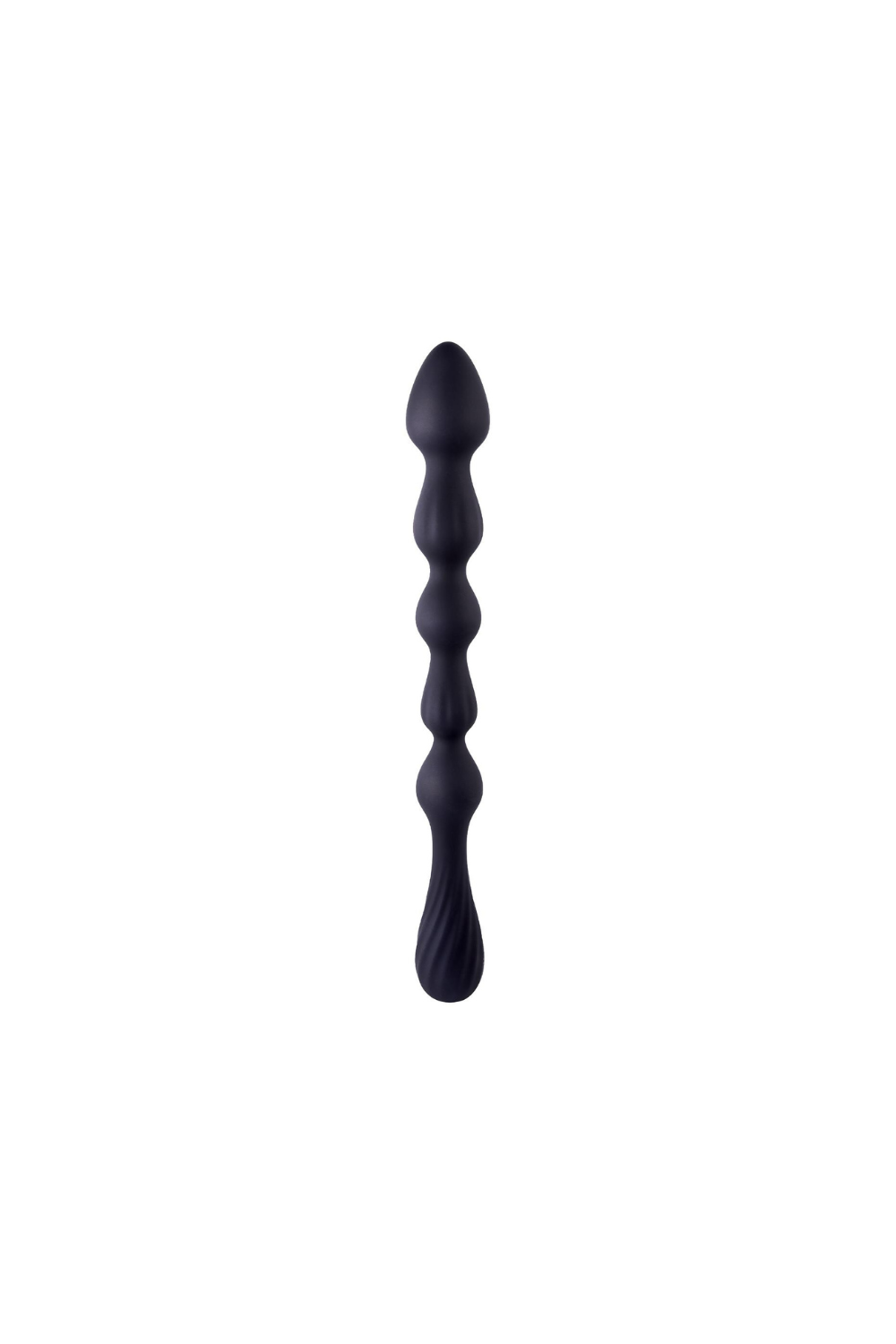 Gerippte Silikon Analperlen 26,6 cm