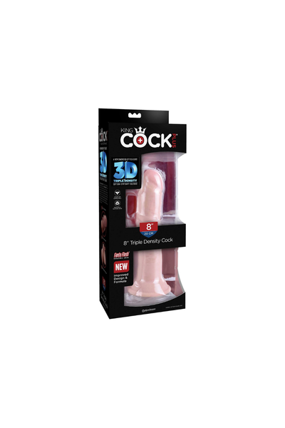Triple Density Cock Light Dildo 23 cm