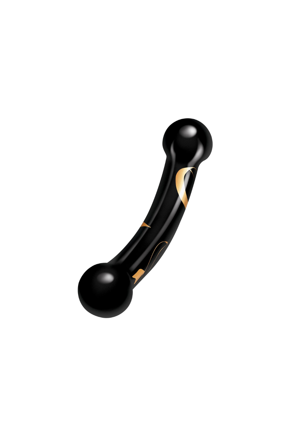 Handgeblasener Doppelseitiger Glas Dildo 14cm