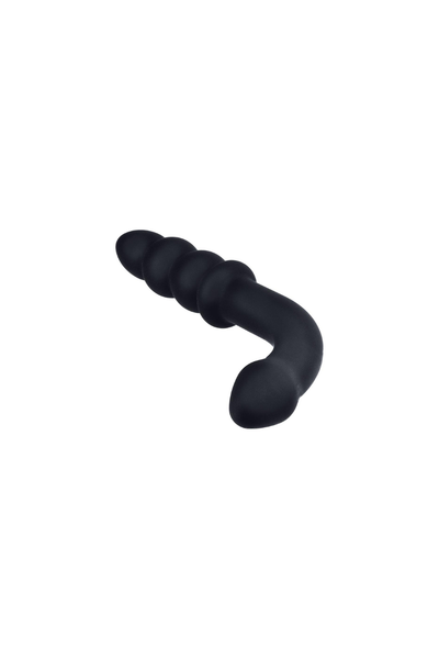 Silicone Double Headed Plug Black 16,5cm