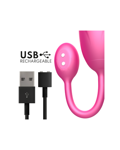 Oninder - Denver Vibrationsei Rosa 7 x 2,7 cm Kostenlose App
